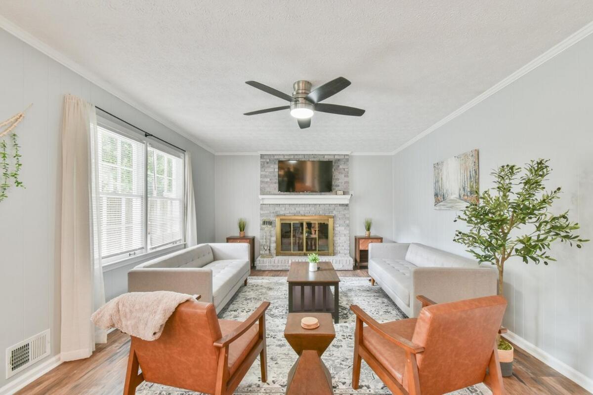 Cozy Home With Arcade, Ping Pong & Fenced Backyard Lawrenceville Εξωτερικό φωτογραφία
